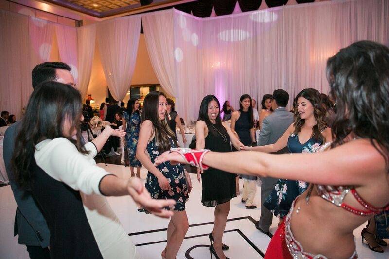 Belly dance audience