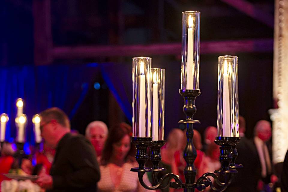 Black Candelabra rentals