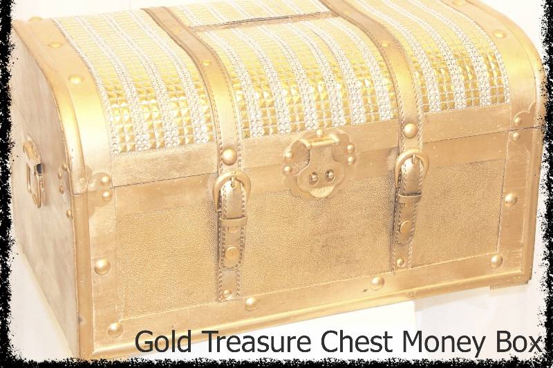 Treasure chest money box