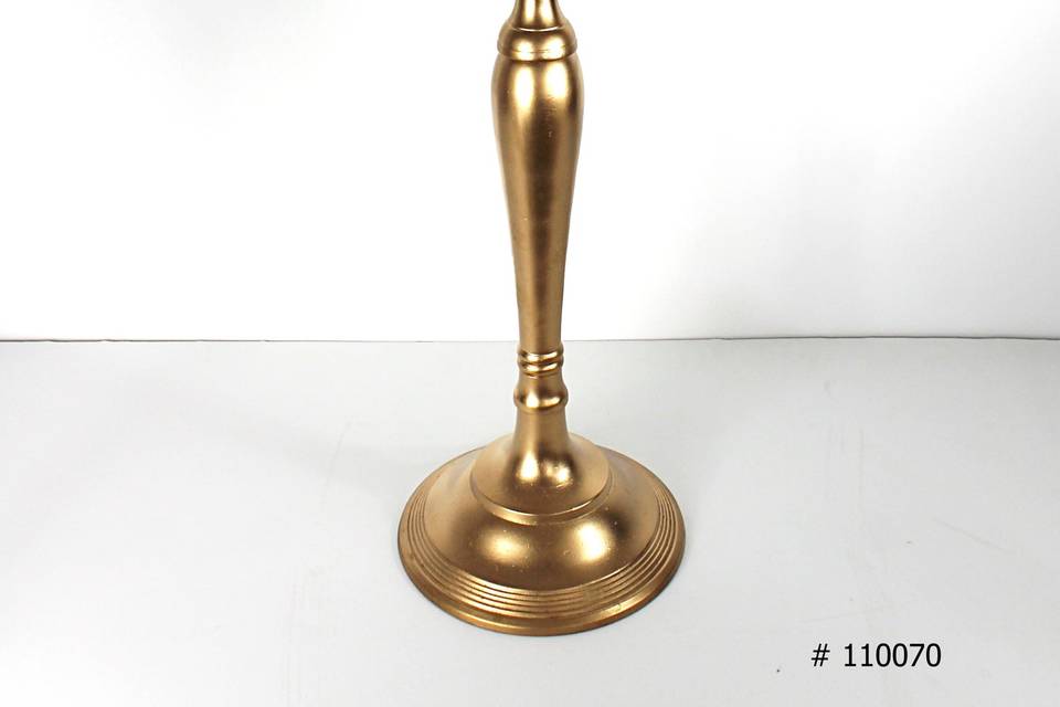 Gold Floral Stand