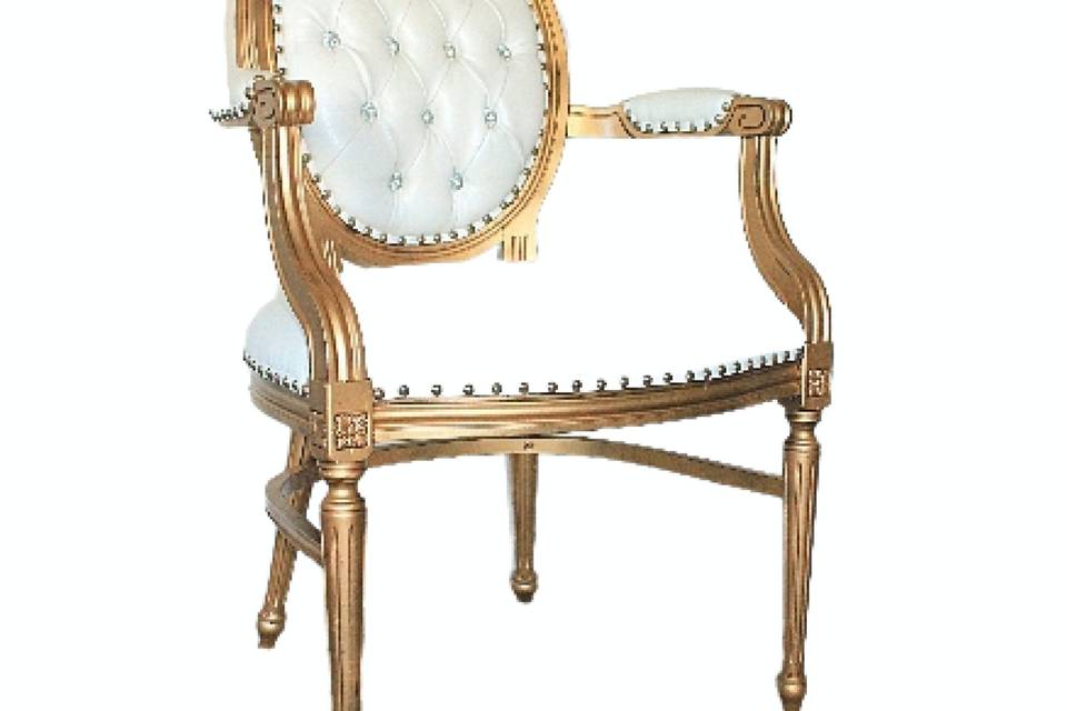Gold King Louis Chairs