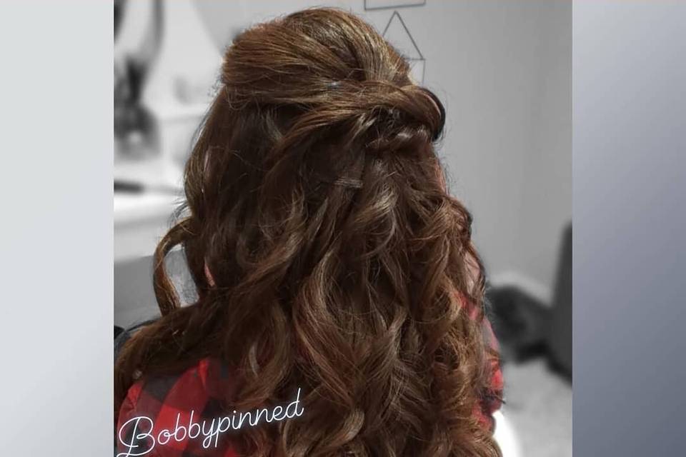 Sexy Big Bridal Curls