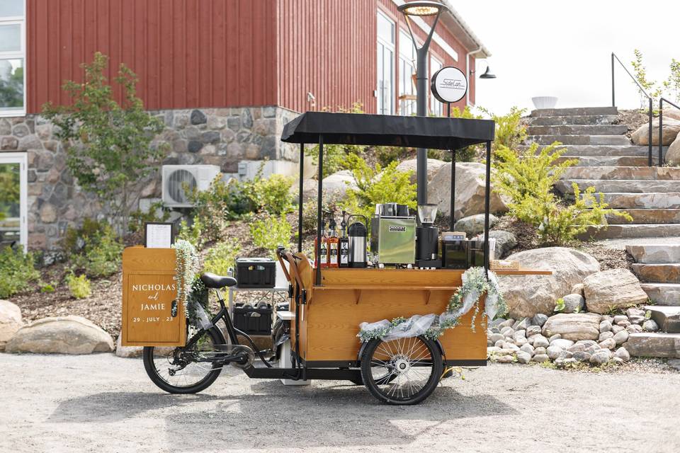 Personalized Coffee Cart