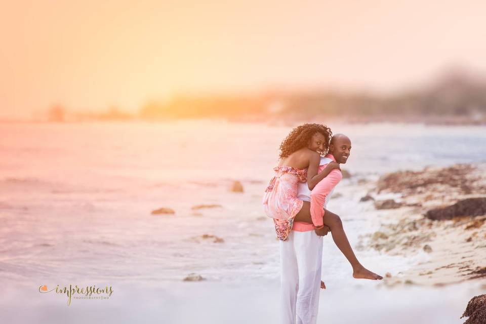 Engagement session in mexico