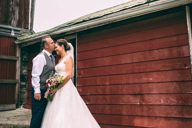 The happy couple