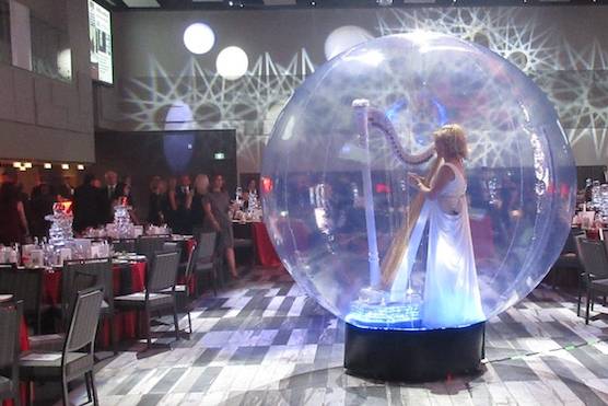 Elena Globe in the Ballroom