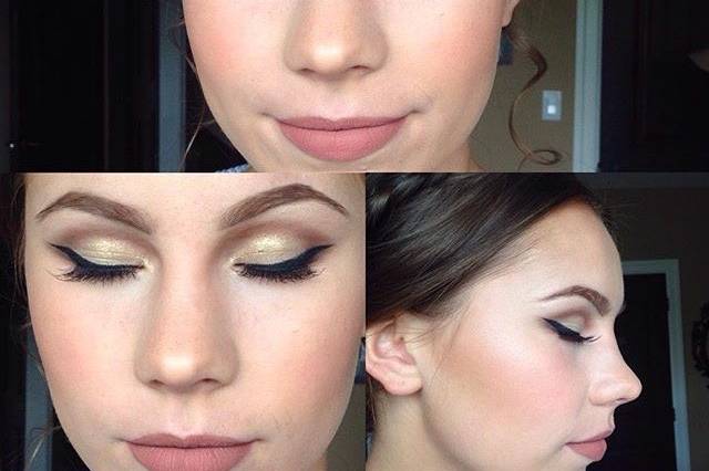 Natural grad glam