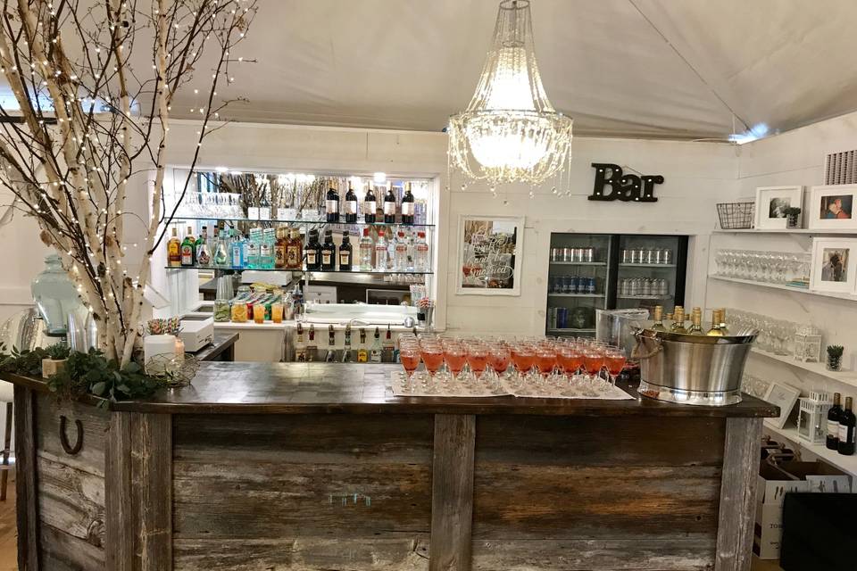 Bar area