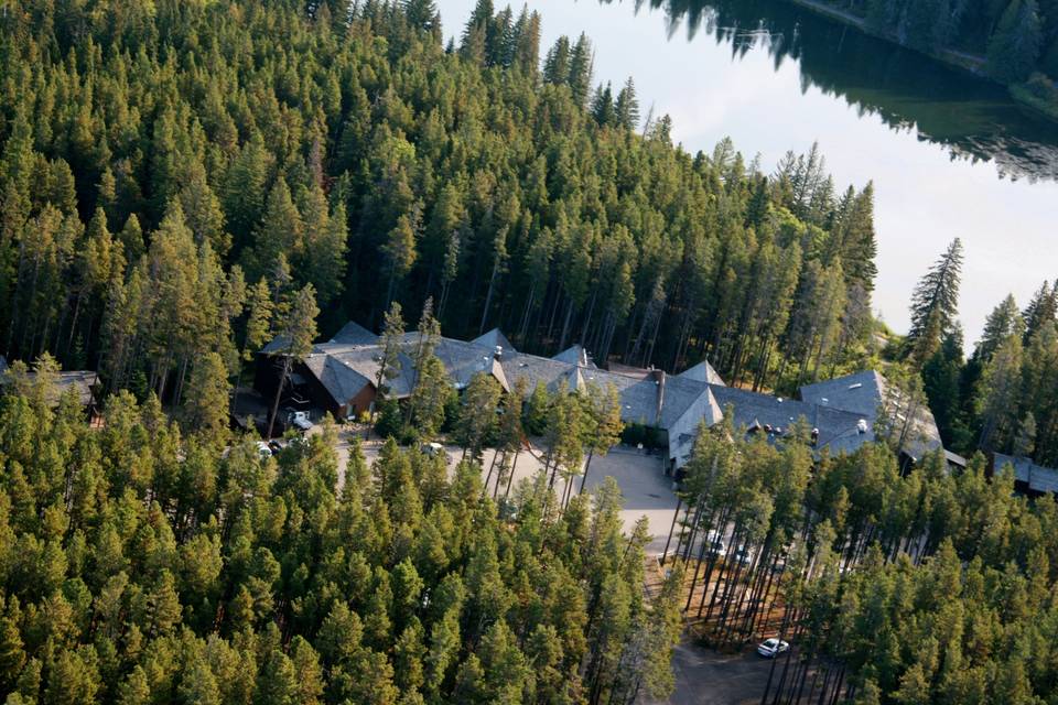 Aerial view of The Resort