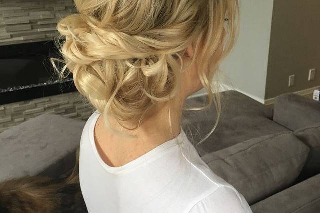 Pretty updo