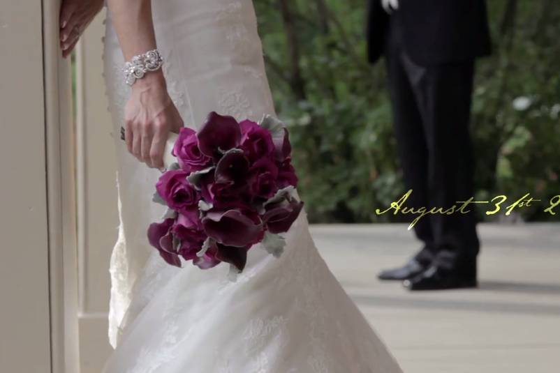 Mississauga, Ontario bride and groom