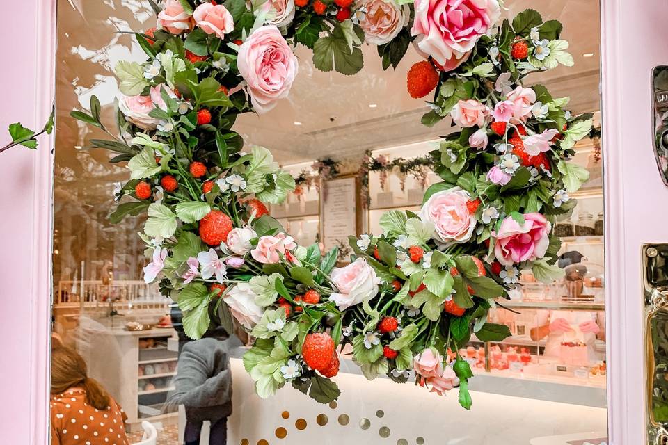 Floral wreath - Barrie Wedding Flowers
