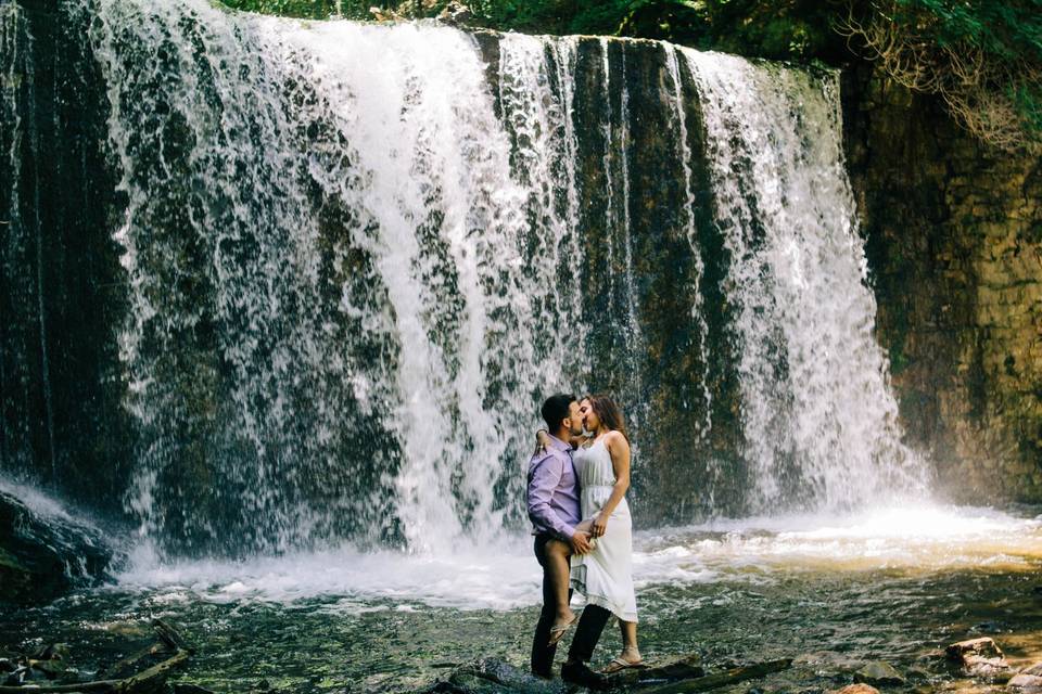 Waterfall Kissing and Lifts
