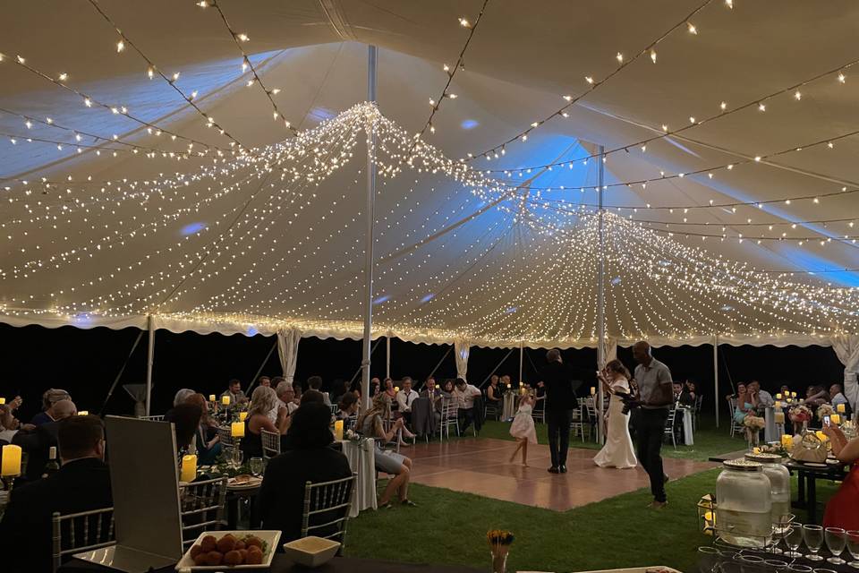 Outdoor Tented Wedding