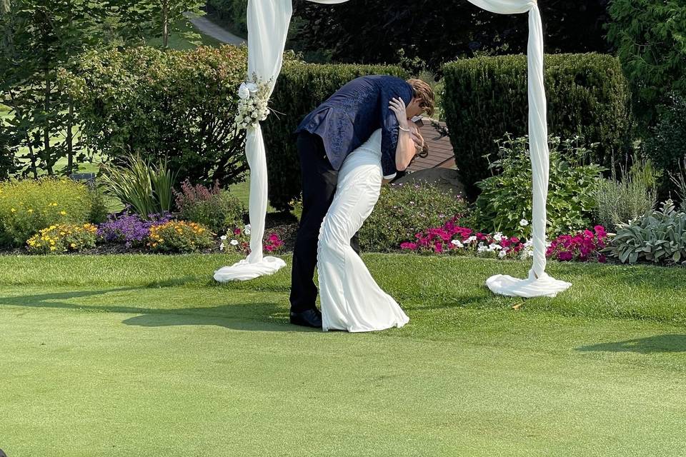 Outdoor Ceremony Altar