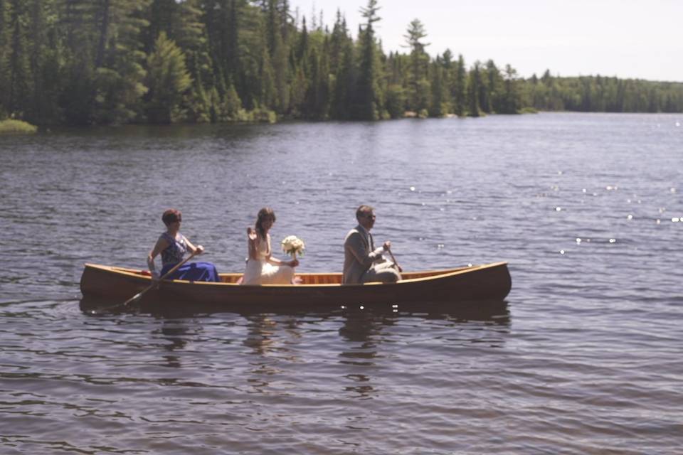 Toronto, Ontario lake wedding