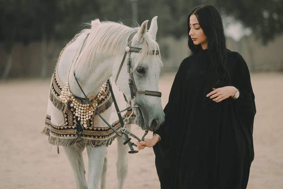 Mystical wedding imagery