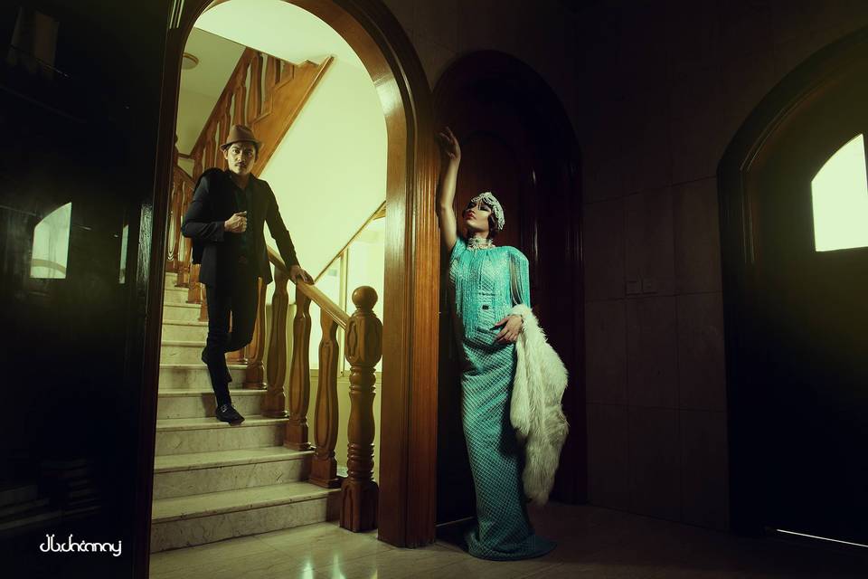 Themed wedding photography