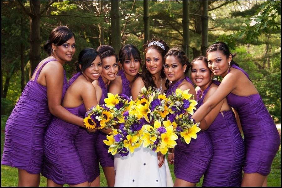 Bridesmaid ladies