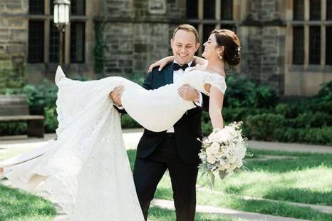 The Groom and wife