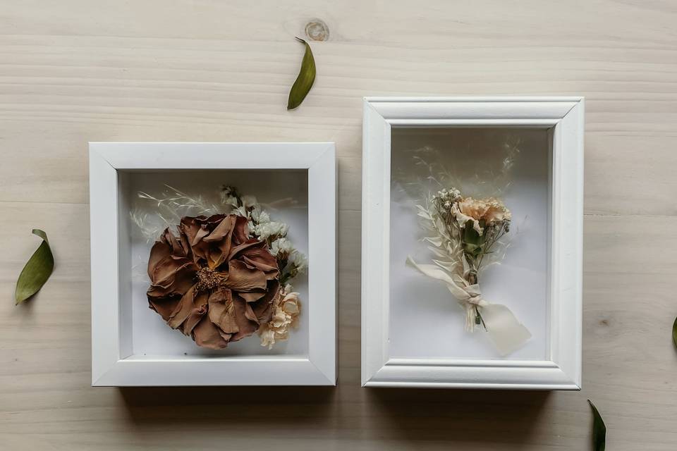 3D Dried Flower Frame (Style 2)