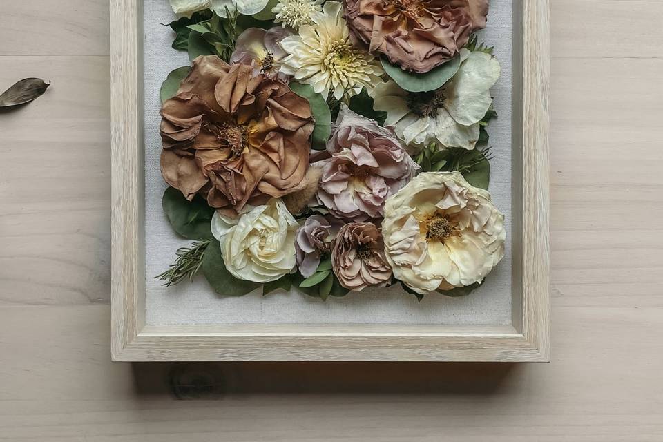 Preserving Wedding Flowers In A Keepsake Shadowbox Cottage, 57% OFF