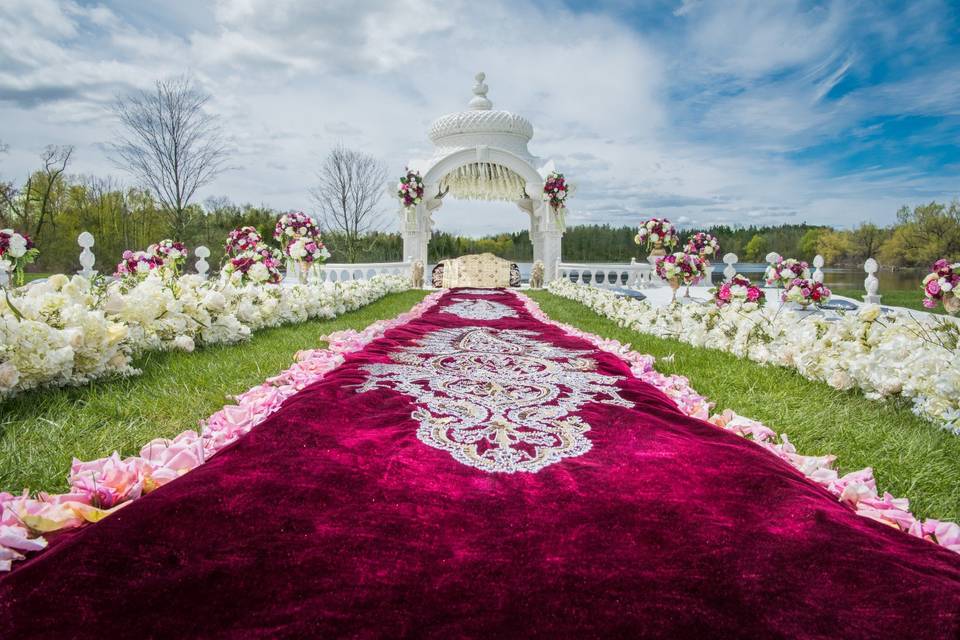 Outdoor Sikh Ceremony