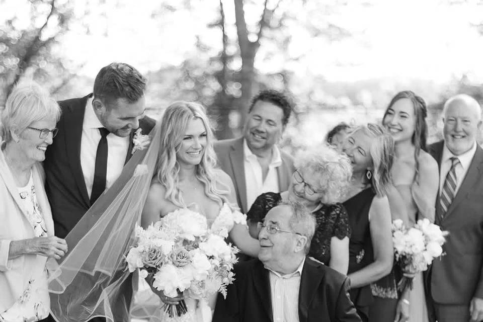 Luxury wedding photographer in