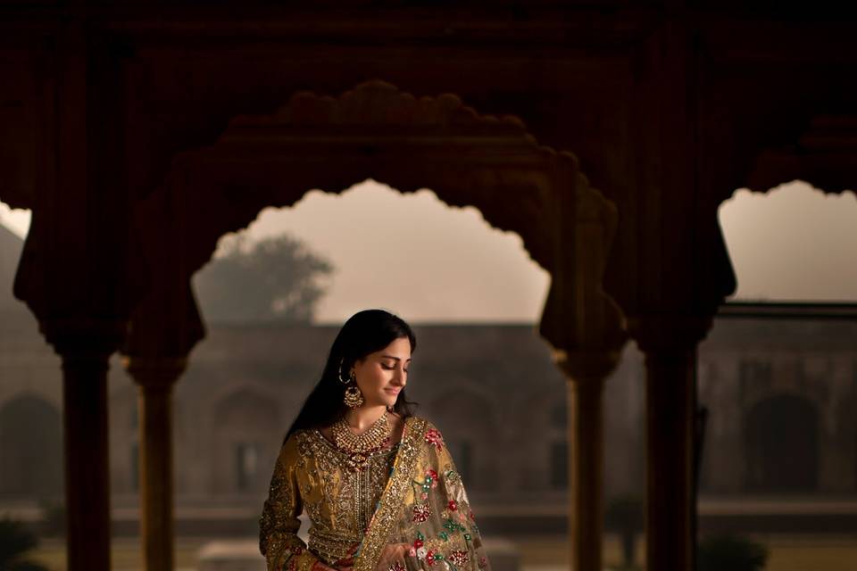 A & S in a royal setting