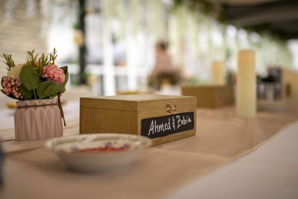 Z & A's Intimate Reception