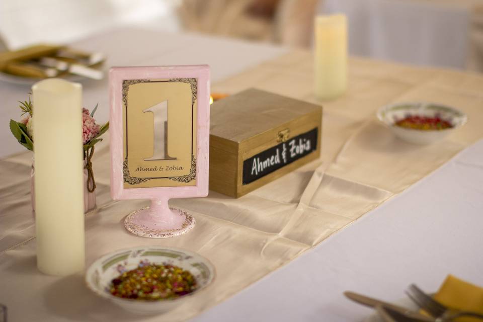Z & A's Intimate Reception