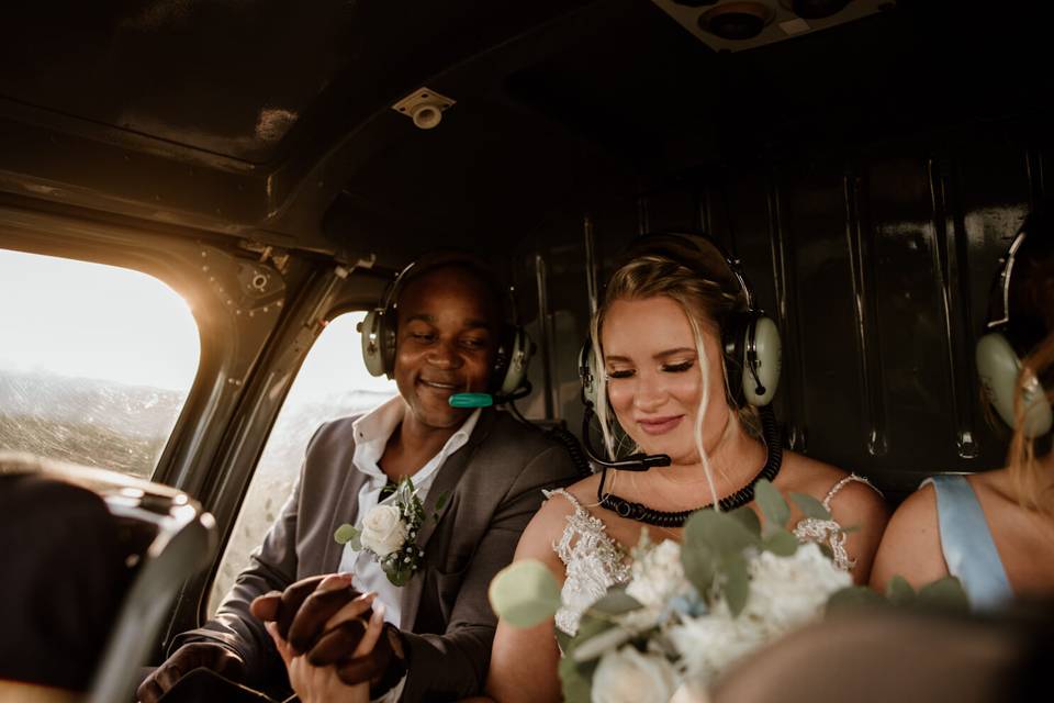 Helicopter elopement