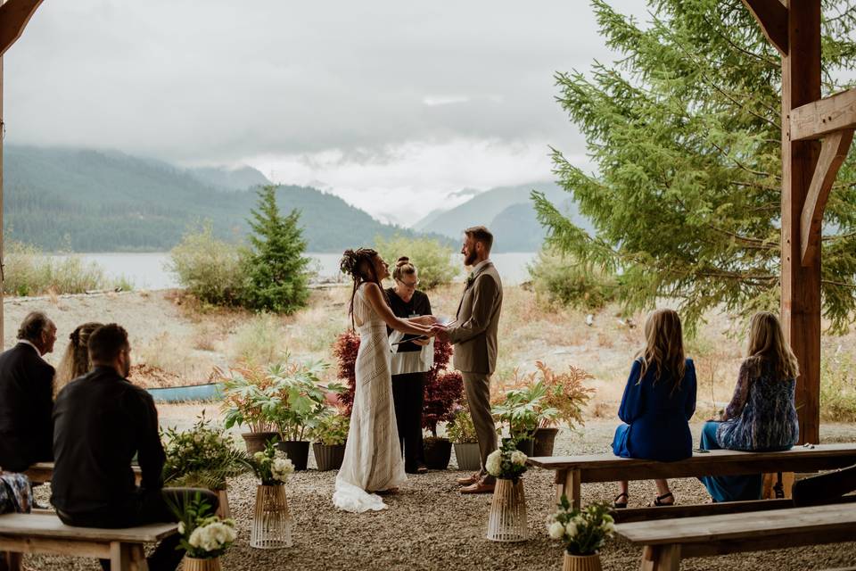 Strathcona Park Lodge wedding