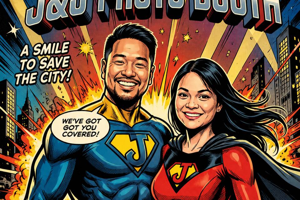 Comic Book AI Photo Booth