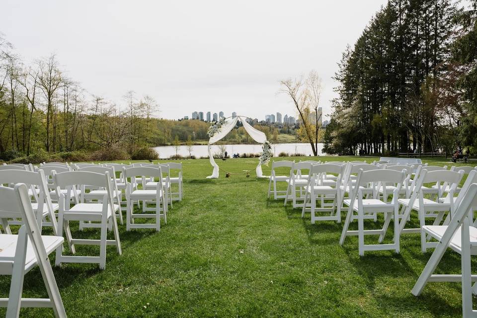 Lawn ceremony