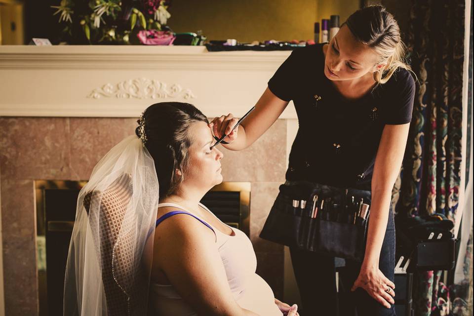 Bridal makeup