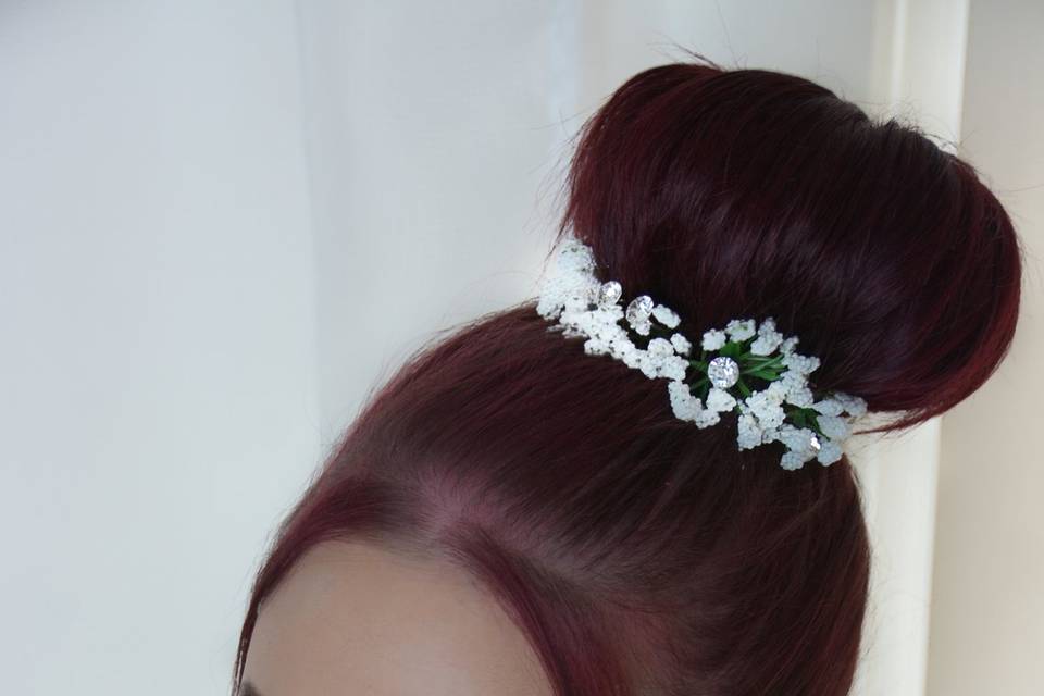 Bridal hair