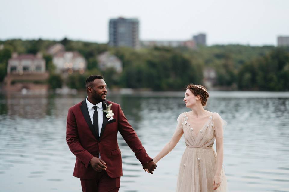 Bride and Groom Portrait