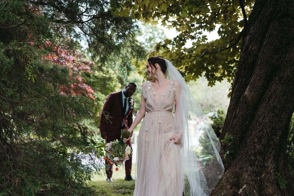 Bride and Groom Portrait