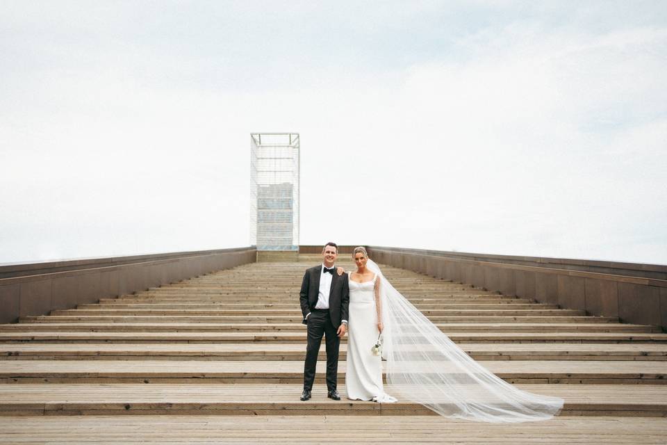 Bride and Groom Portrait