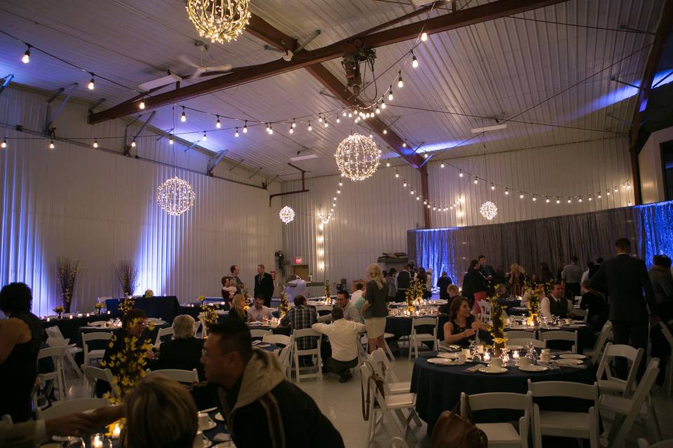 Airplane Hangar reception