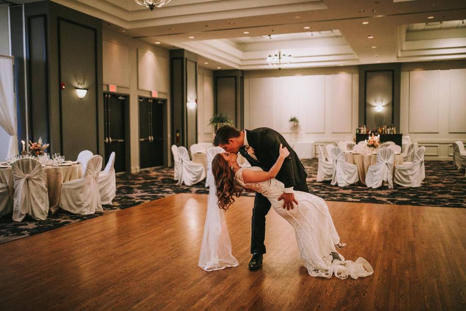 Bride & Groom Dancing