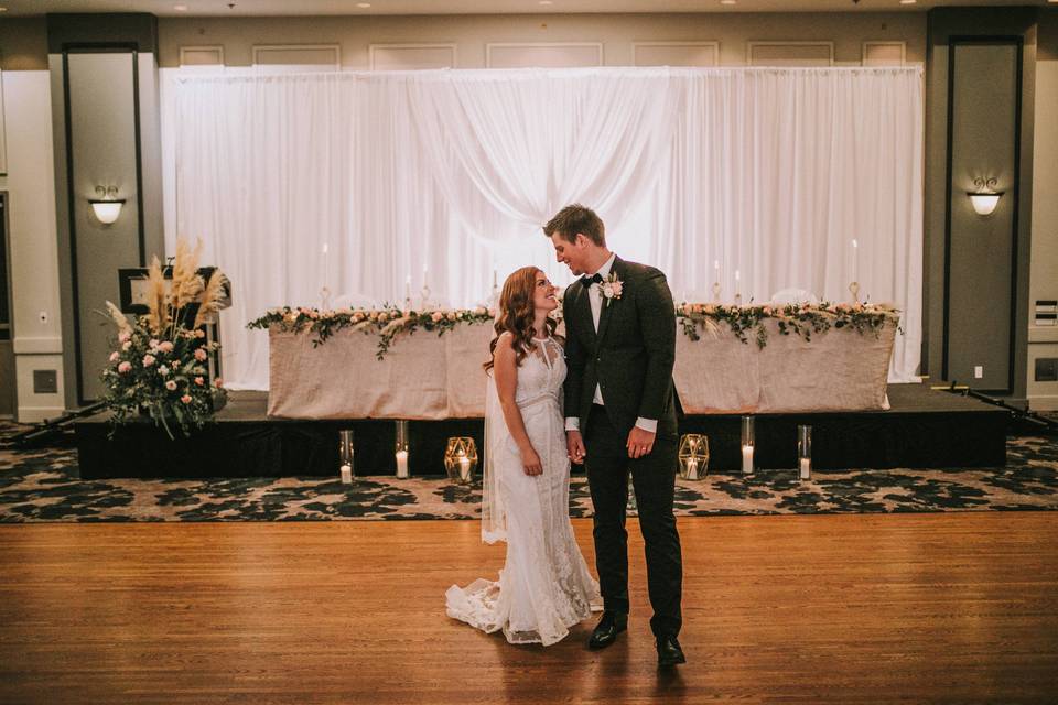 Bride & Groom Dancing