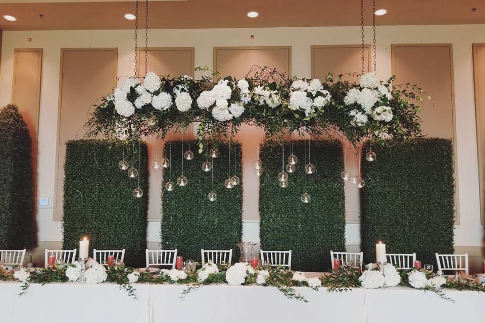 White Tablescape