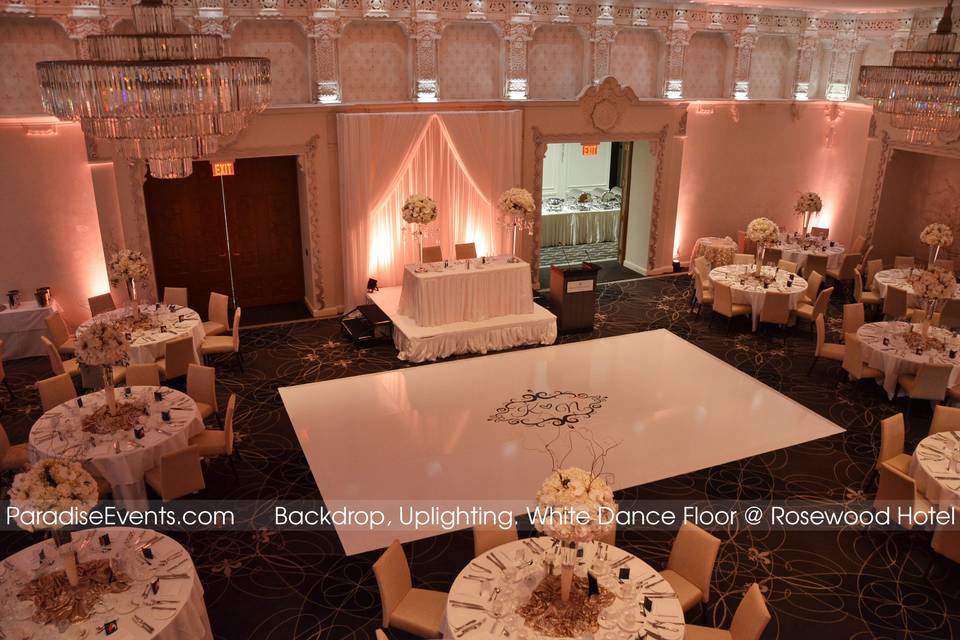 Rosewood Hotel Wedding