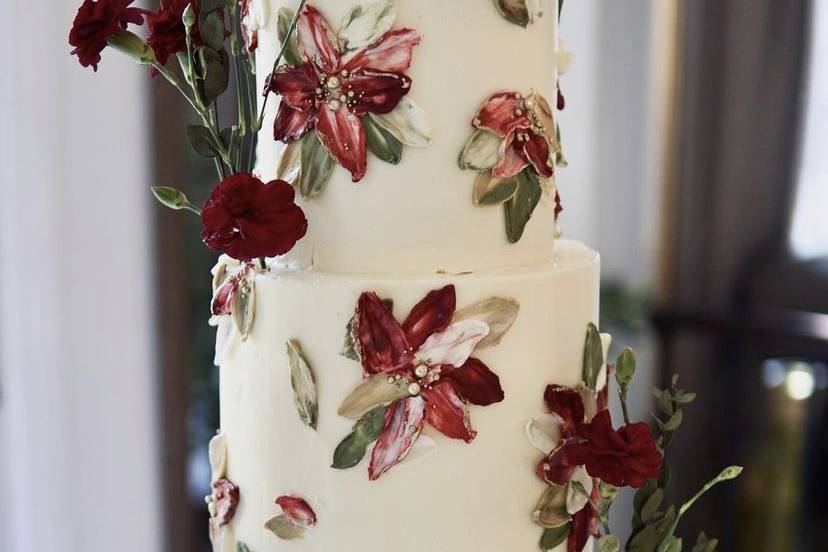 Palette knife cake