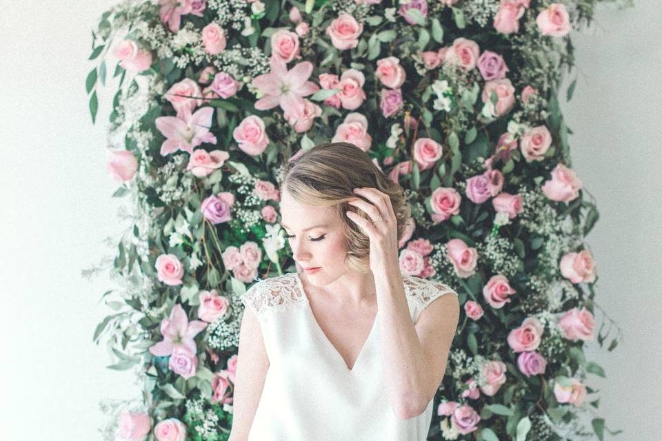Floral wall