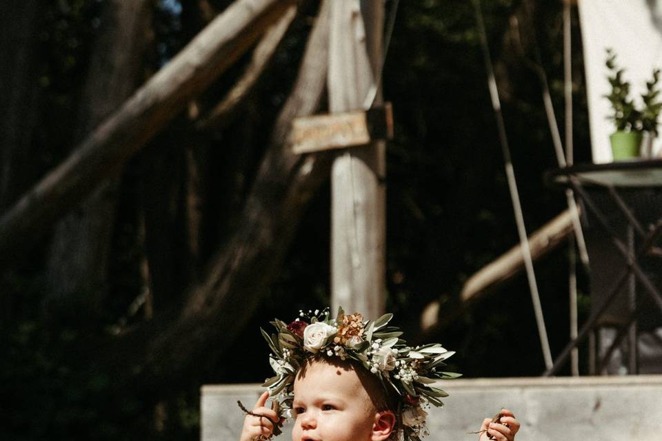 Children Blessing as a gift.