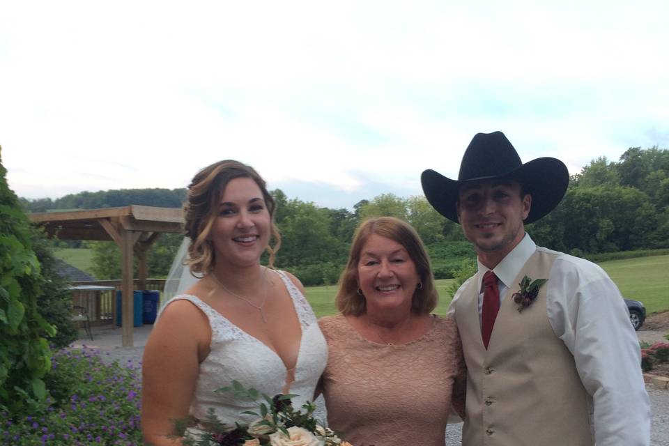 A cowboy Wedding