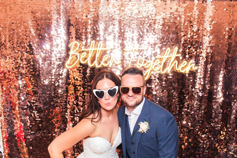 Sequin Backdrop